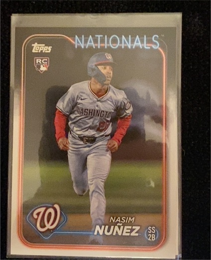 2024 Topps Update #US267 Nasim Nunez — front