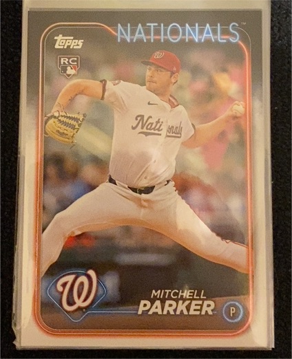 2024 Topps Update #US5 Mitchell Parker — front