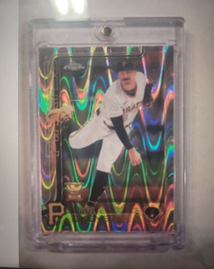 2025 Topps Chrome #300 Paul Skenes — front