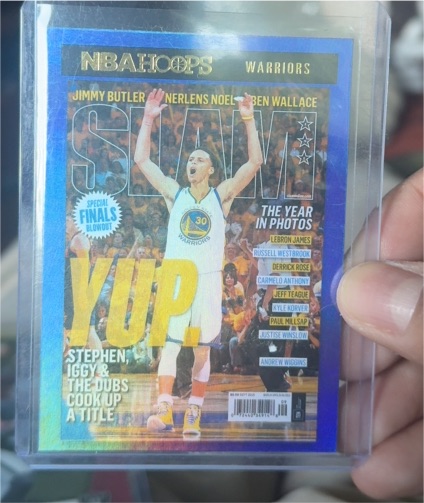2020-21 Panini NBA Hoops Slam #4 Stephen Curry — front