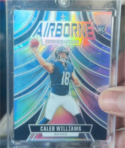 2024 Panini Rookies & Stars Airborne #A-CWS Caleb Williams — front