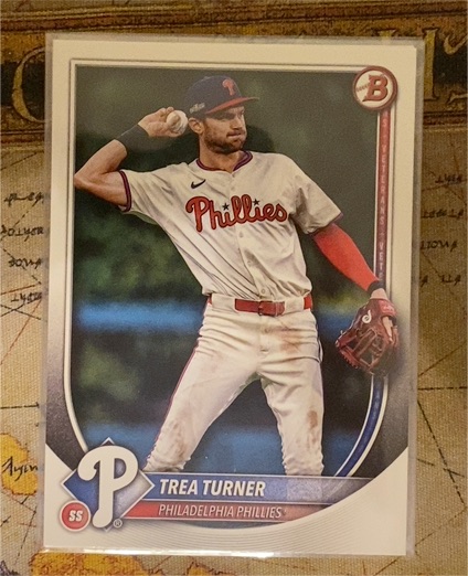 2025 Bowman #65 Trea Turner — front