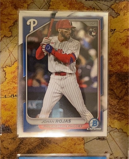 2024 Bowman Chrome #50 Johan Rojas — front