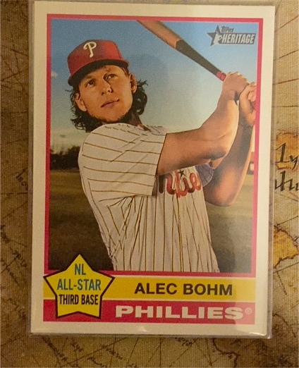 2025 Topps Heritage #240 Alec Bohm — front