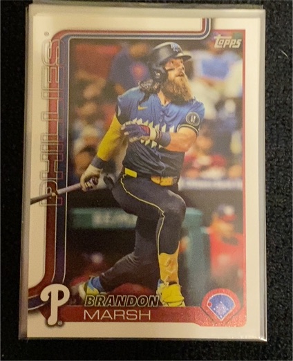 2025 Topps #233 Brandon Marsh — front
