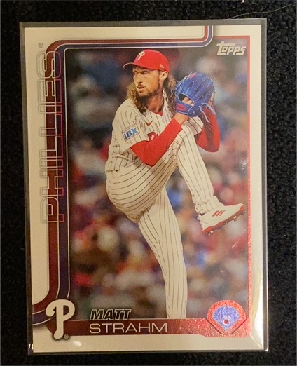 2025 Topps Series 2 #672 Matt Strahm — front