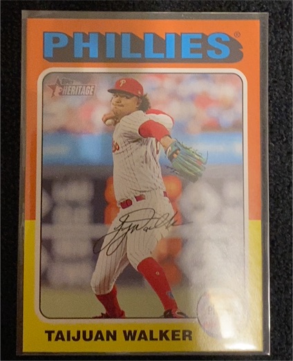 2024 Topps Heritage Mini #384 Taijuan Walker — front