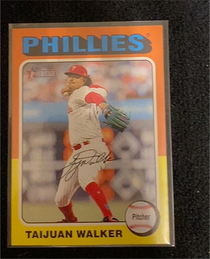 2024 Topps Heritage #384 Taijuan Walker — front
