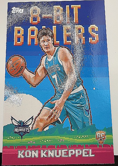 2025-26 Topps 8-Bit Ballers #8B-34 Kon Knueppel — front