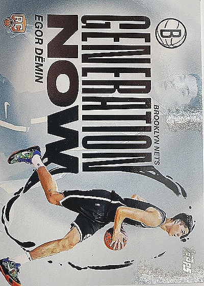 2025-26 Topps Basketball Generation Now #GN-8 Egor Demin — front