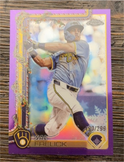 2025 Topps Chrome #90 Sal Frelick — front