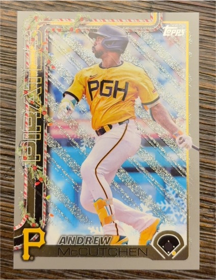 2025 Topps Holiday #H79 Andrew McCutchen — front