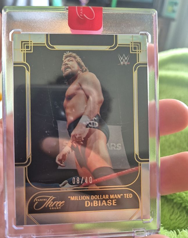 2024 Panini Three Count #08/40 "Million Dollar Man" Ted DiBiase — front