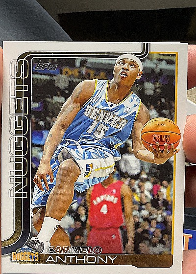 2025-26 Topps #256 Carmelo Anthony — front