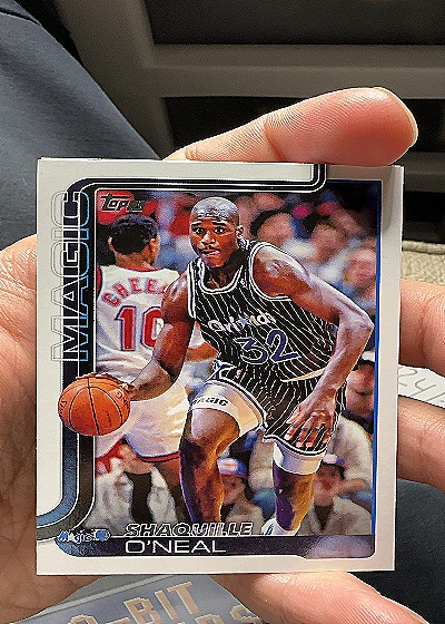 1992-93 Topps #261 Shaquille O'Neal — front