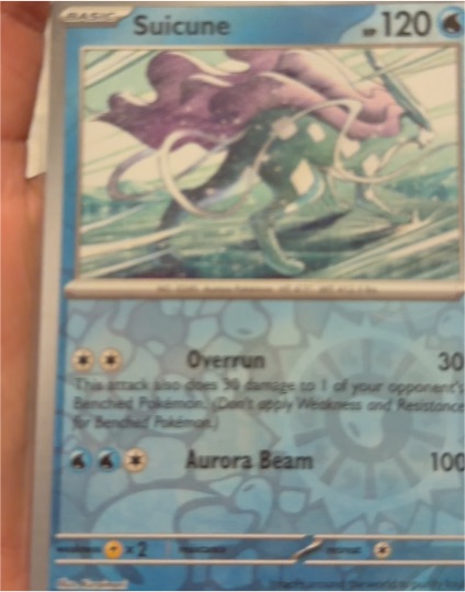 2022 Pokémon Scarlet & Violet Prismatic Evolutions #24 Suicune — front