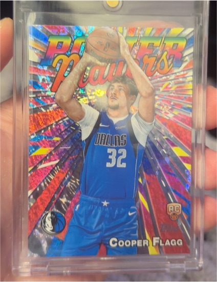 2025-26 Topps Power Players #PP-16 Cooper Flagg — front