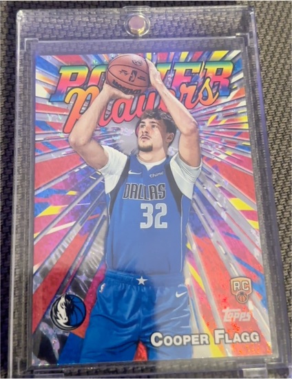 2025-26 Topps Power Players #PP-16 Cooper Flagg — front