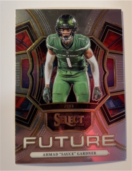 2023 Panini Select #FUT-ASG Ahmad "Sauce" Gardner Future — front