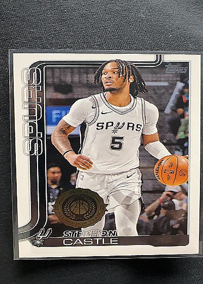 2025-26 Topps #197 Stephon Castle — front
