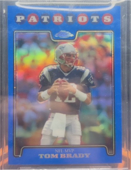 2008 Topps Chrome #TC163 Tom Brady — front