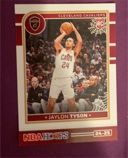 2025 Panini Haunted Hoops #241 Jaylon Tyson — front