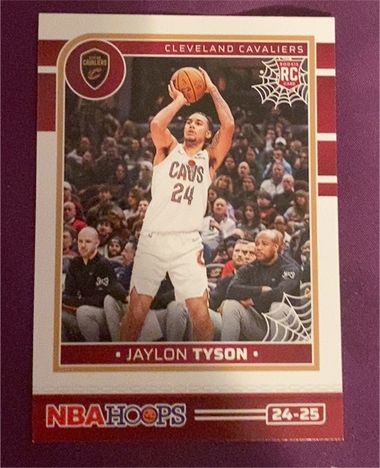 2024-25 Panini Haunted Hoops #241 Jaylon Tyson — front