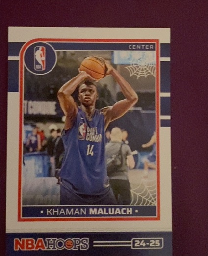 2024-25 Panini Haunted Hoops #9 Khaman Maluach — front