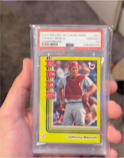 2024 Topps Brooklyn Collection #41 Johnny Bench — front