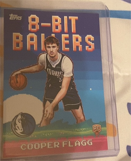 2025-26 Topps Basketball #8B-31 Cooper Flagg 8-Bit Ballers — front