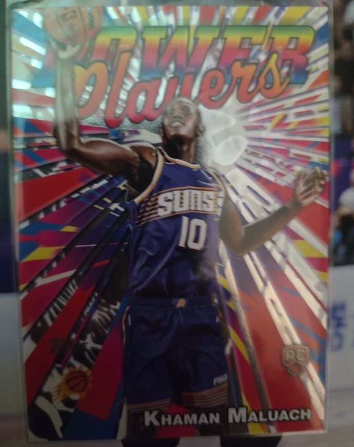 2025-26 Topps Basketball #PP-20 Khaman Maluach Power Players Rookie — front