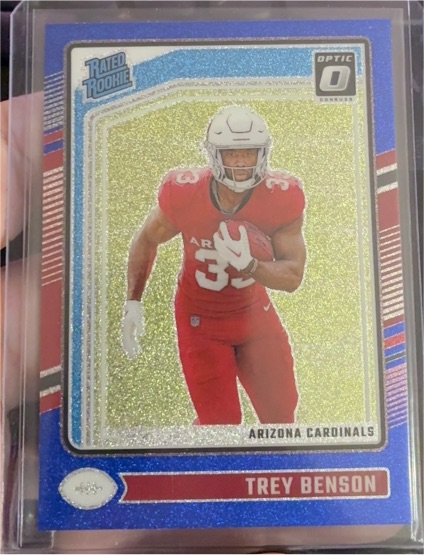 2024 Donruss Optic #293 Trey Benson — front