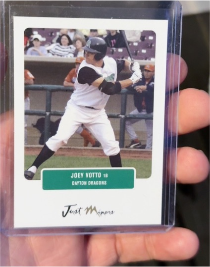 2004 Just Minors #85 Joey Votto — front