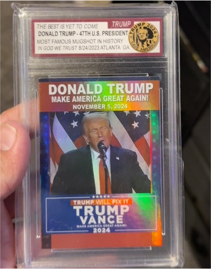 2024 Kelvin Collection Donald Trump Make America Great Again #1 — front