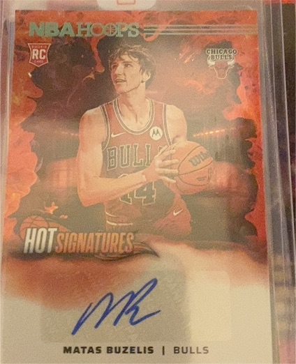 2024-25 Panini NBA Hoops #HSR-BUZ Matas Buzelis — front