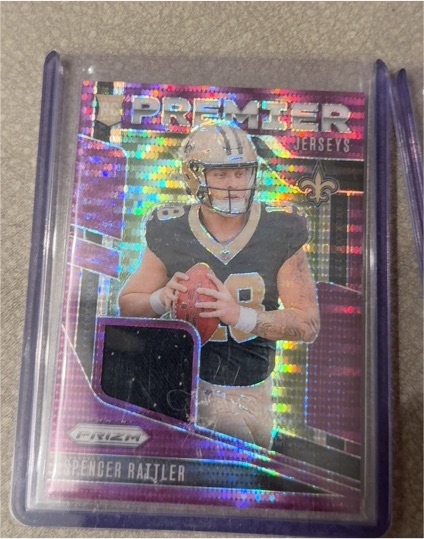 2024 Panini Prizm #PJ-SRR Spencer Rattler Premier Jerseys — front