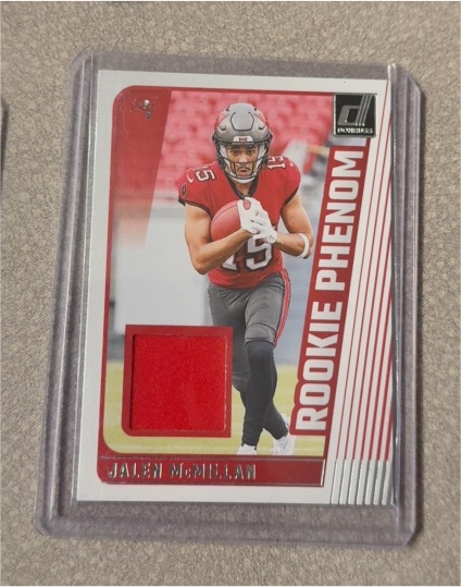 2024 Panini Donruss Rookie Phenom Jerseys #RPJ-JMC Jalen McMillan — front