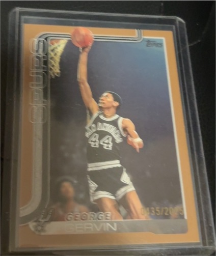 2025-26 Topps Basketball #265 George Gervin — front