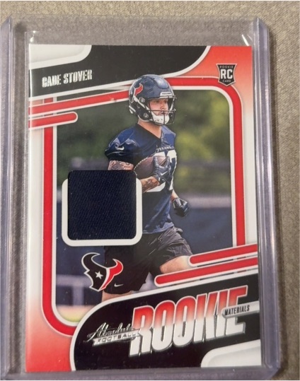 2024 Panini Absolute Rookie Materials #ARM-CSR Cade Stover — front