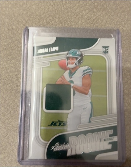 2024 Panini Absolute #ARM-JTS Jordan Travis Rookie Materials — front