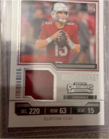 2023 Panini Contenders Rookie Ticket #TS6 Clayton Tune — front