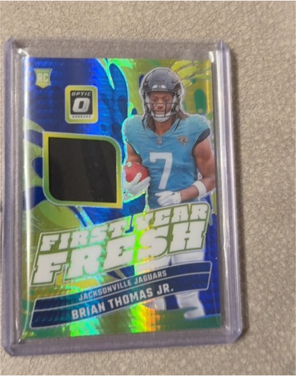 2024 Panini Donruss Optic #FYF-BTJ Brian Thomas Jr. — front