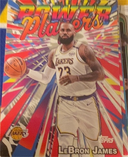 2025-26 Topps Basketball #PP-7 LeBron James Power Players — front