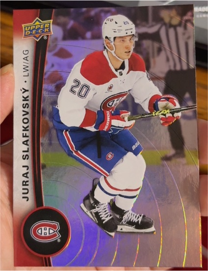 2025-26 Upper Deck Tim Hortons #20 Juraj Slafkovsky — front