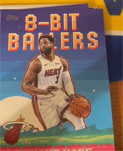 2025-26 Topps #8B-23 Dwyane Wade 8-Bit Ballers — front