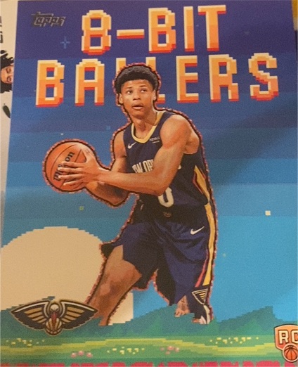 2025-26 Topps #8B-37 Jeremiah Fears 8-Bit Ballers — front