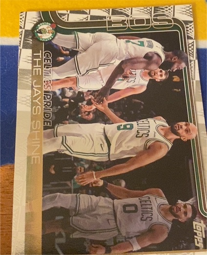 2025-26 Topps #272 Jayson Tatum Boston Celtics Pride — front