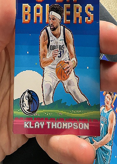 2025-26 Topps 8-Bit Ballers #8B-15 Klay Thompson — front