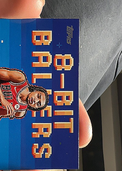 2023-24 Topps 8-Bit Ballers DeMar DeRozan — front