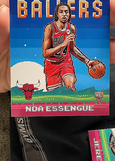 2025-26 Topps Basketball 8-Bit Ballers #8B-38 Noa Essengue — front